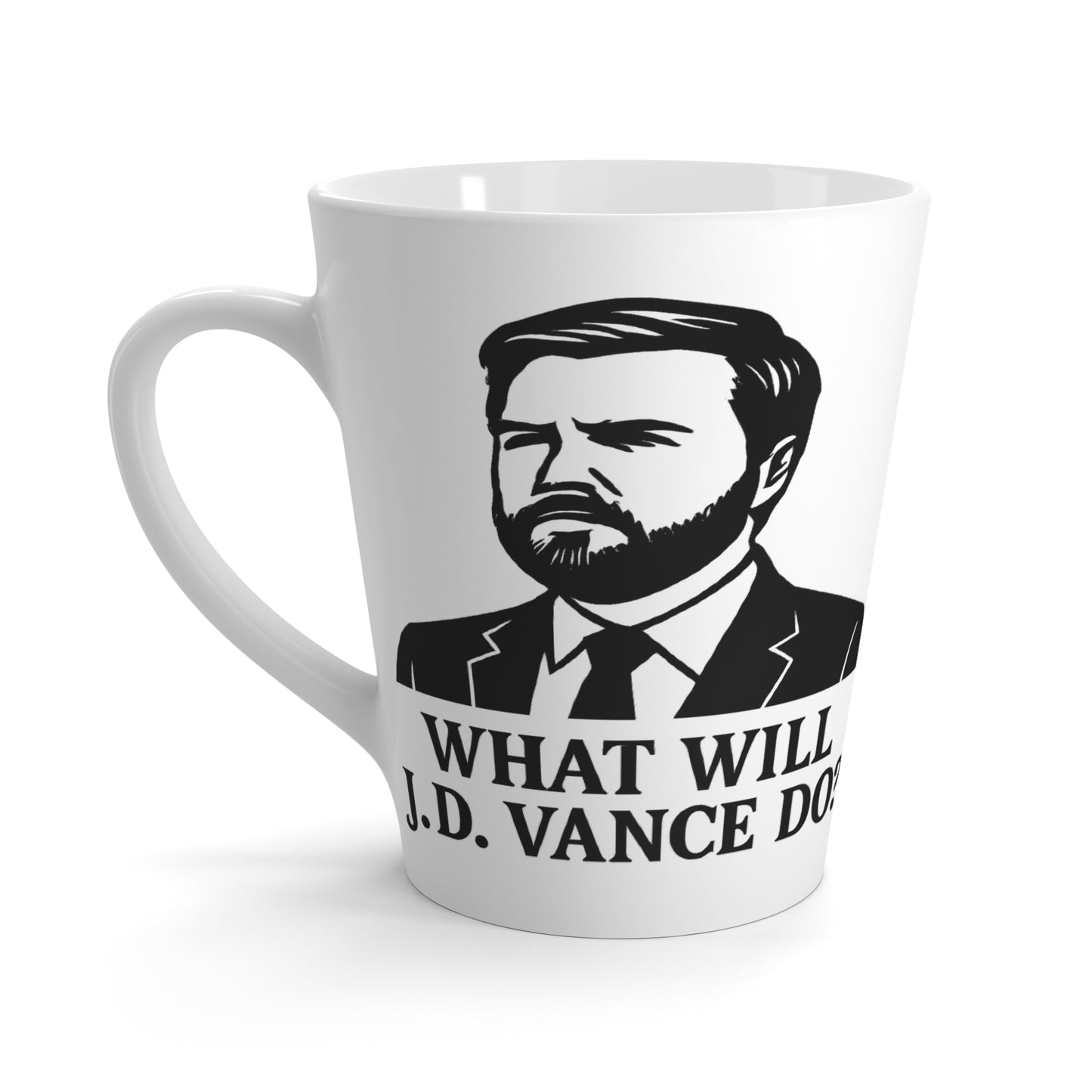 WWJD? Mug | Perfect Gift for Political Friends, Funny Ceramic Cup, Office Decor, Unique Drinkware