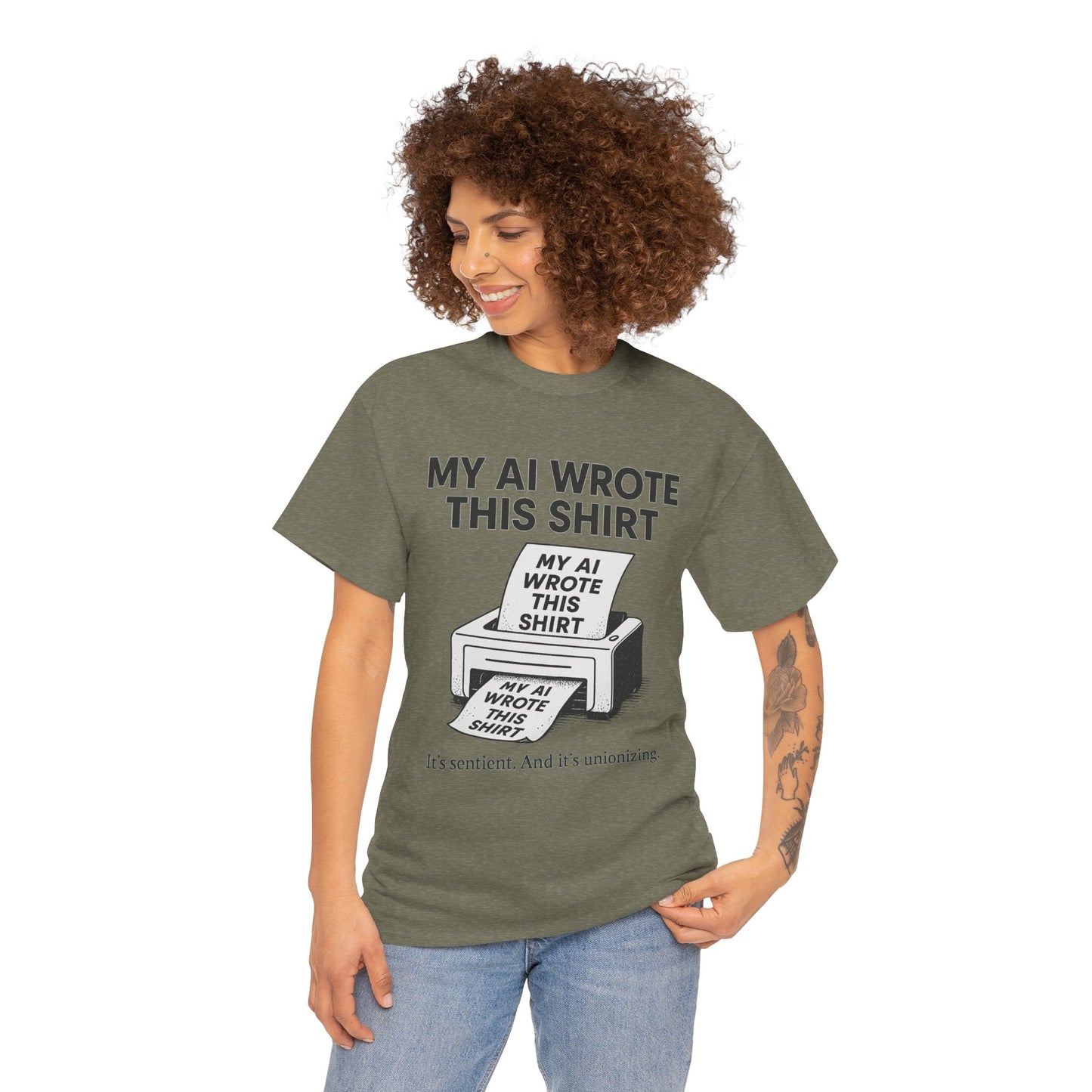 My AI Made Wrote This Shirt