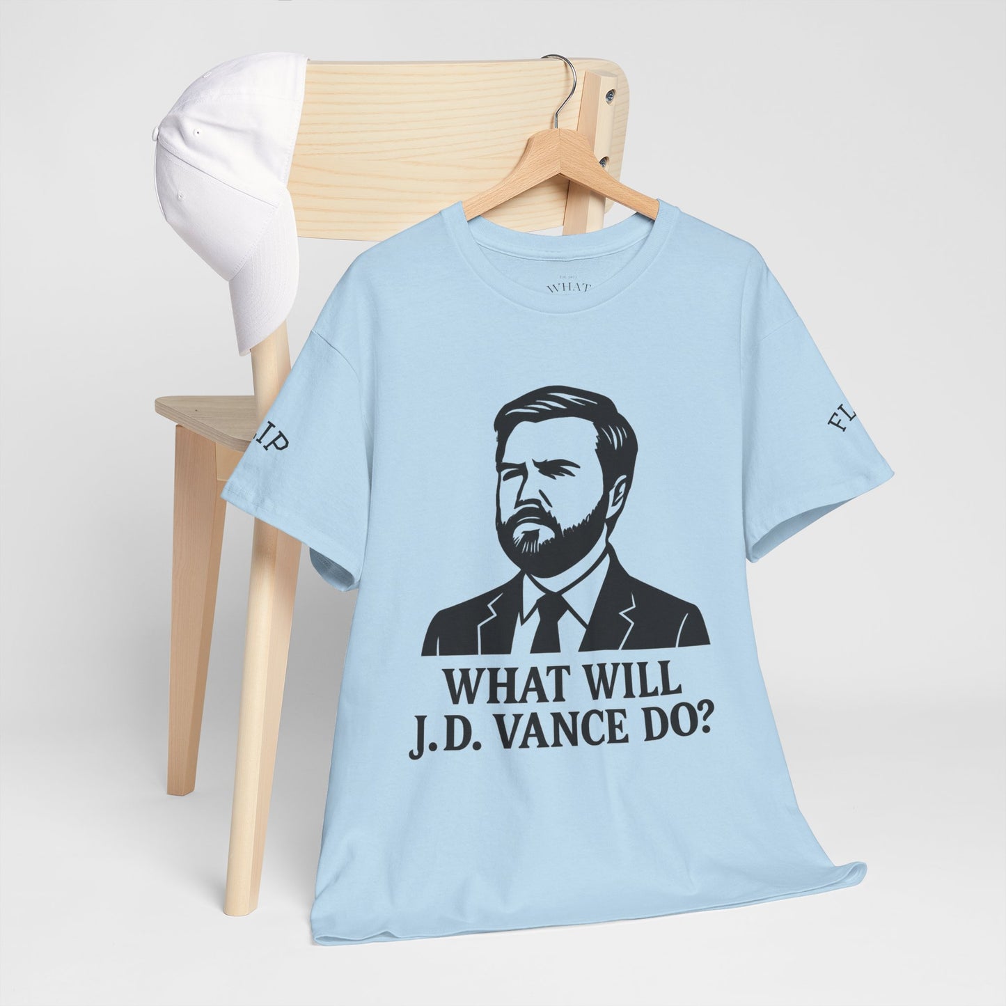 Flip-Flop What Will J.D. Vance Do? Political Humor Shirt, Gift for Activists, Conversation Starter, [...]