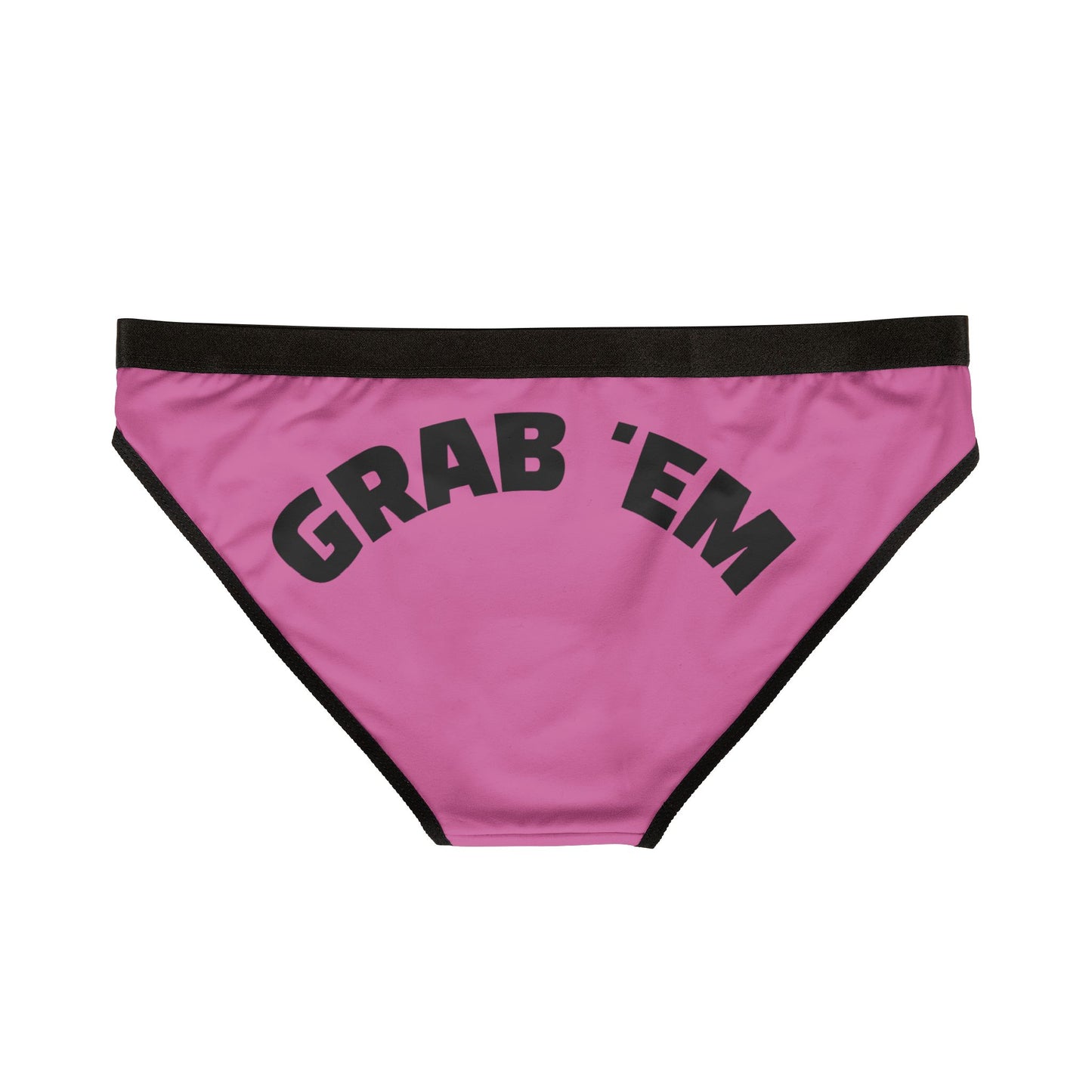 Grab 'Em By The Peach - Pink Briefs, Cheeky Lingerie, Comfy Sleepwear, Gift for Her, Self-Care Essentials