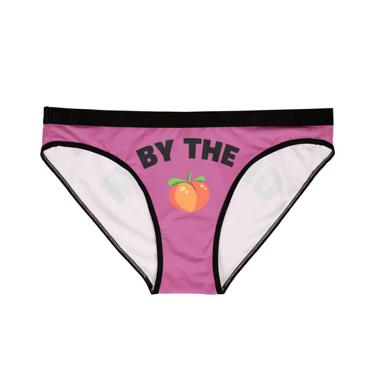 Grab 'Em By The Peach - Pink Briefs, Cheeky Lingerie, Comfy Sleepwear, Gift for Her, Self-Care Essentials