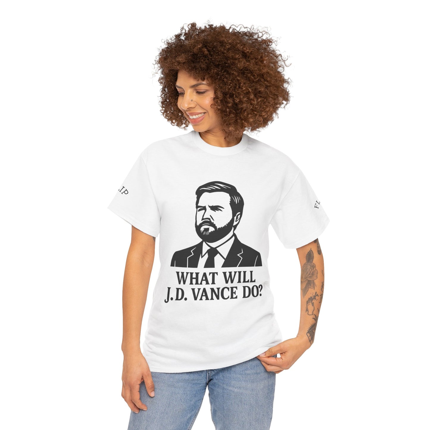 Flip-Flop What Will J.D. Vance Do? Political Humor Shirt, Gift for Activists, Conversation Starter, [...]