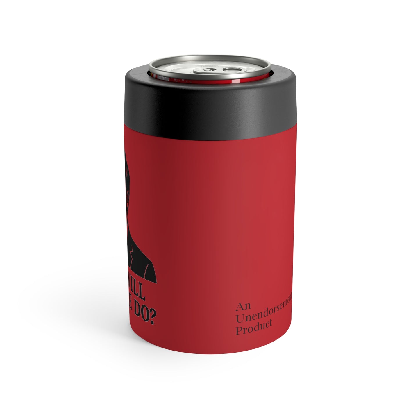 Drink Can Holder - What Will J.D. Vance Do? | Party Accessory, Gift for Sports Fans, Election Merchandise