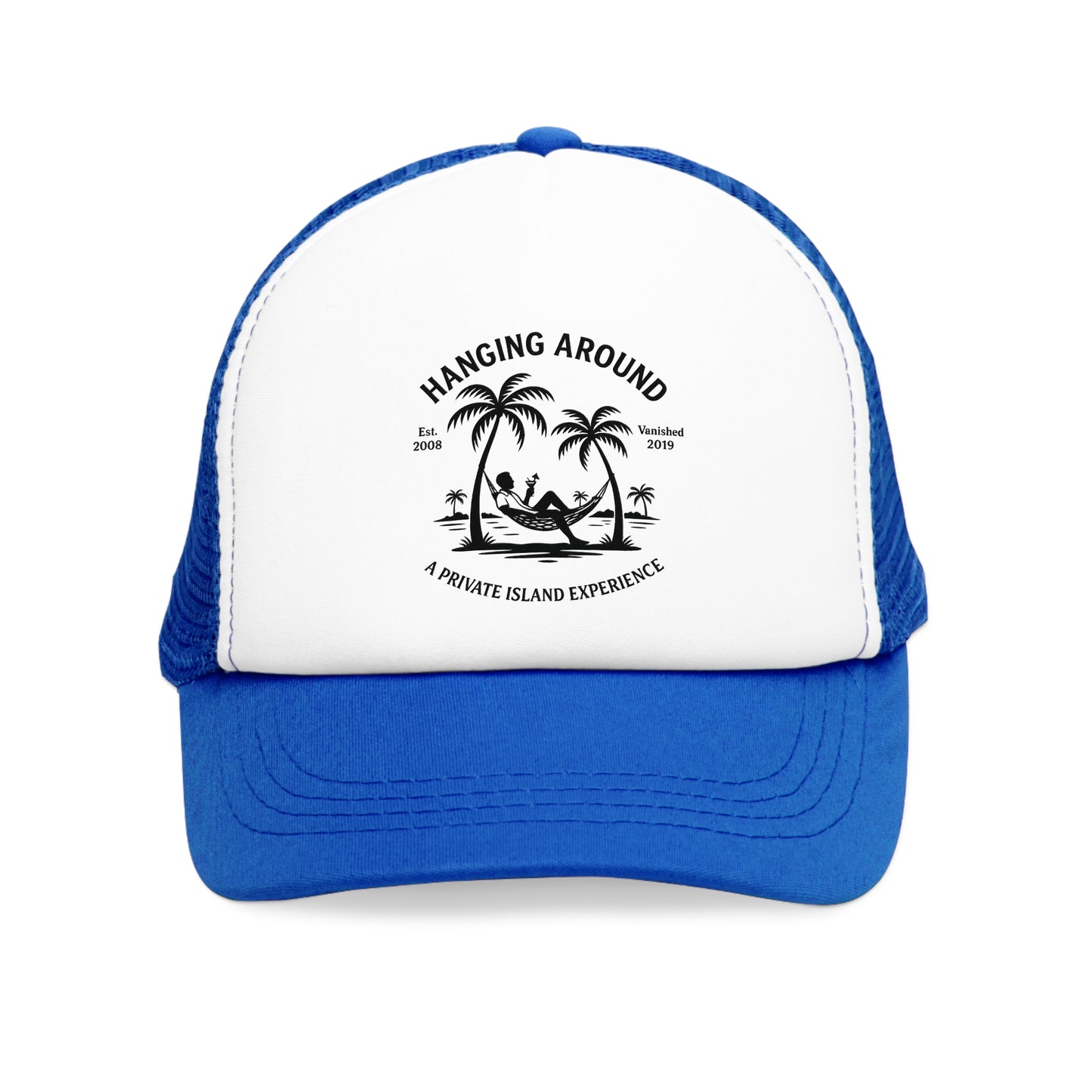 Hanging Around Mesh Hat, Beach Vibes, Summer Hat, Vacation Accessory, Trendy Headwear