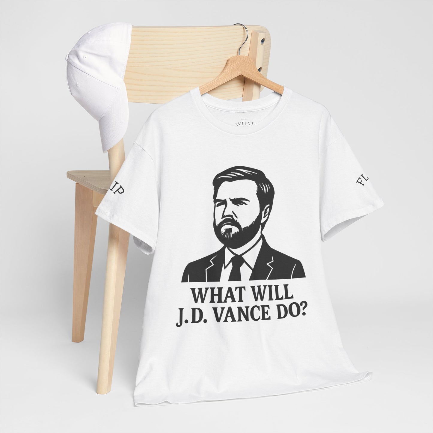 Flip-Flop What Will J.D. Vance Do? Political Humor Shirt, Gift for Activists, Conversation Starter, [...]